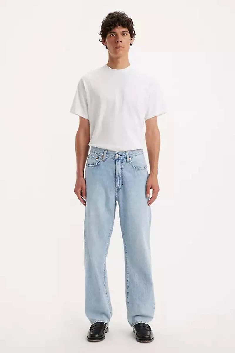 568 Loose Lightweight Cotton Linen Jeans