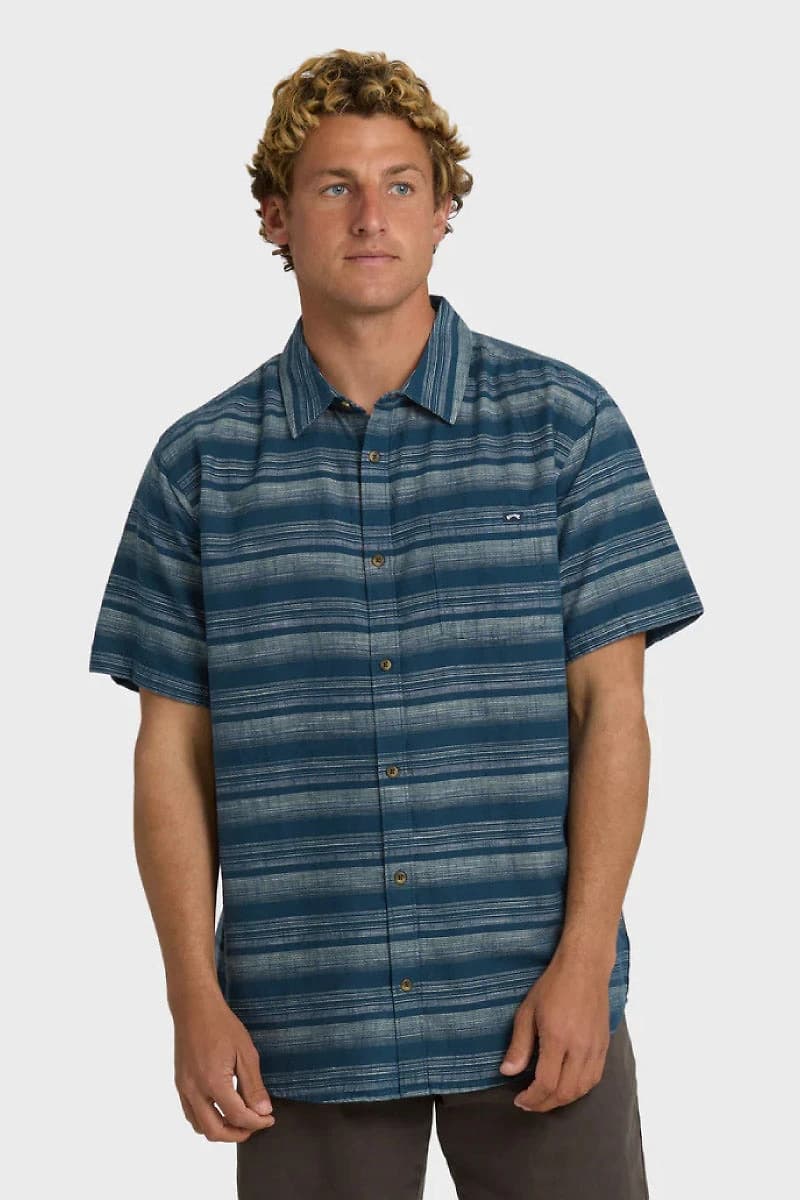 All Day Stripe Short Sleeve Shirt