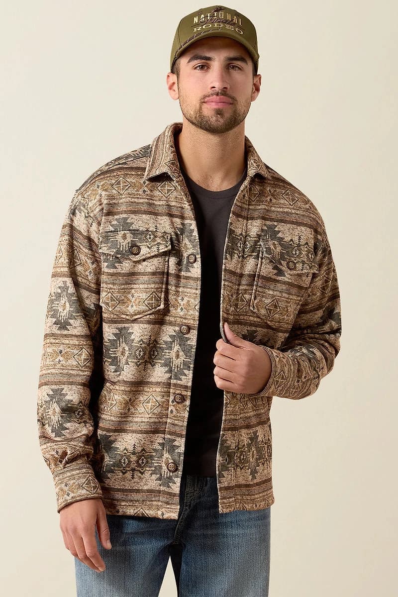 Caldwell Printed Shirt Jacket