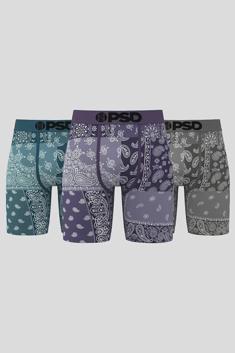 Bandana Dusk 3-Pack Boxer Briefs