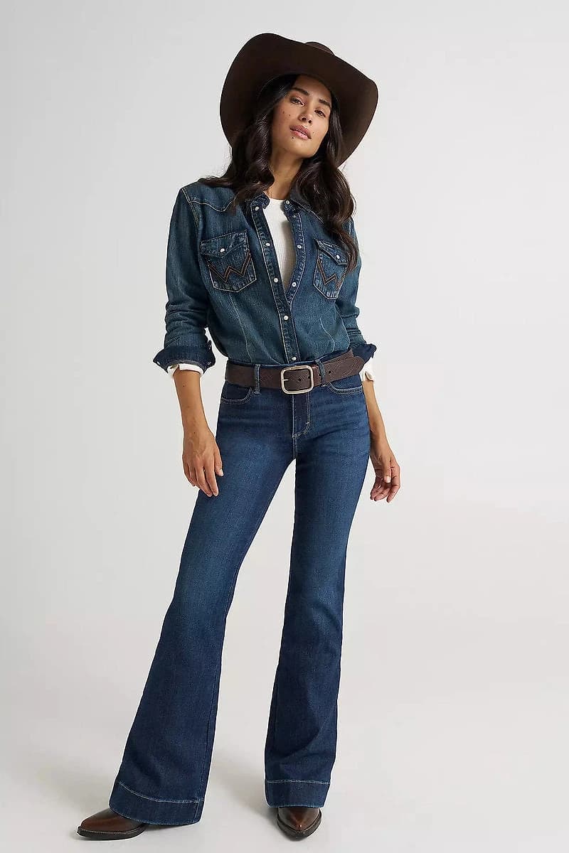 Bespoke High Rise Trouser Jeans