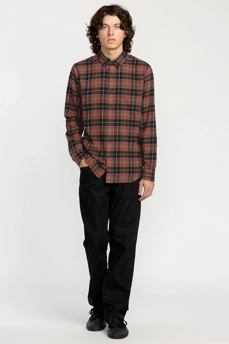 Caden Plaid Long Sleeve Shirt
