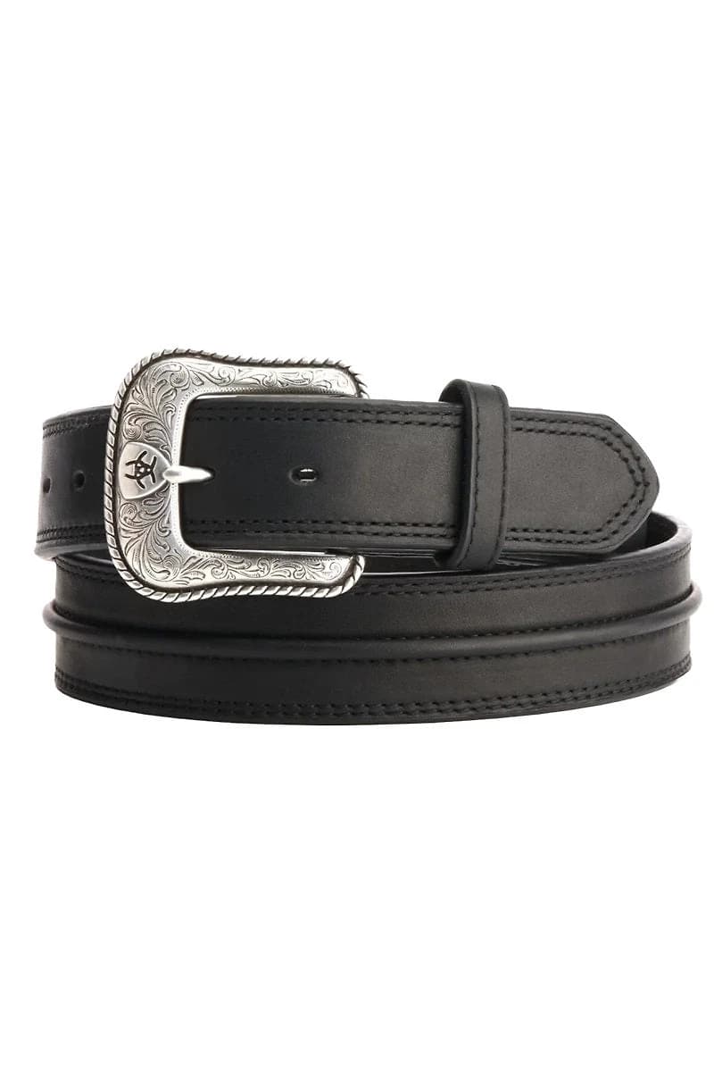 Center Bump Leather Belt