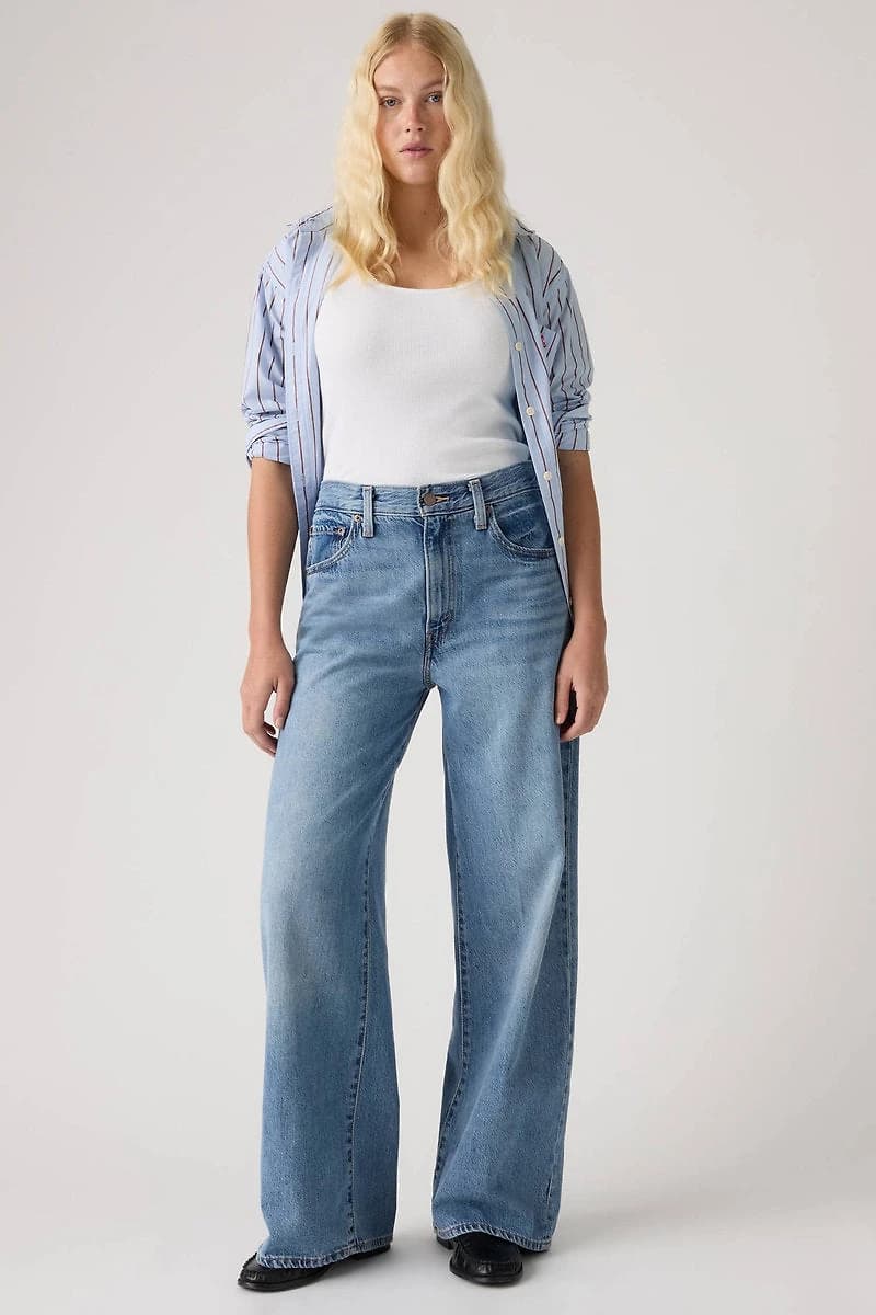 Cinch Wide Leg Lightweight Jeans