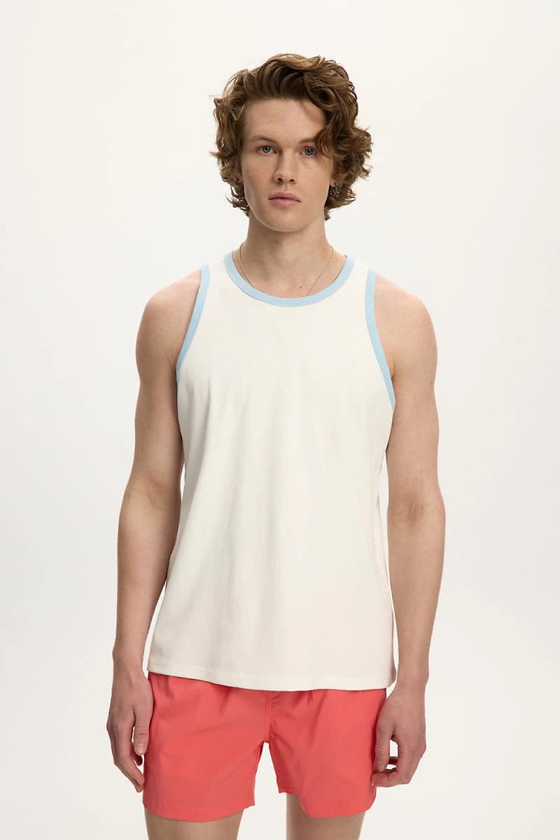 Contrast Rib Tank