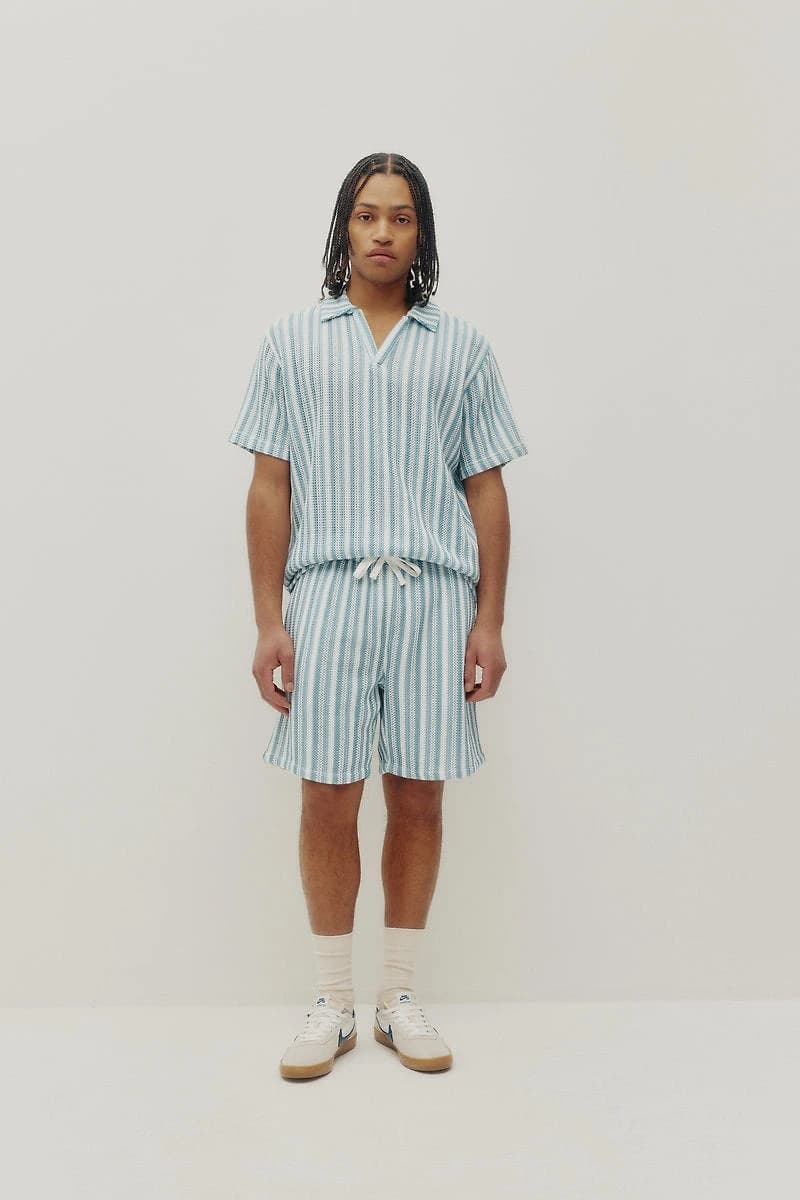 Crochet Stripe Shorts