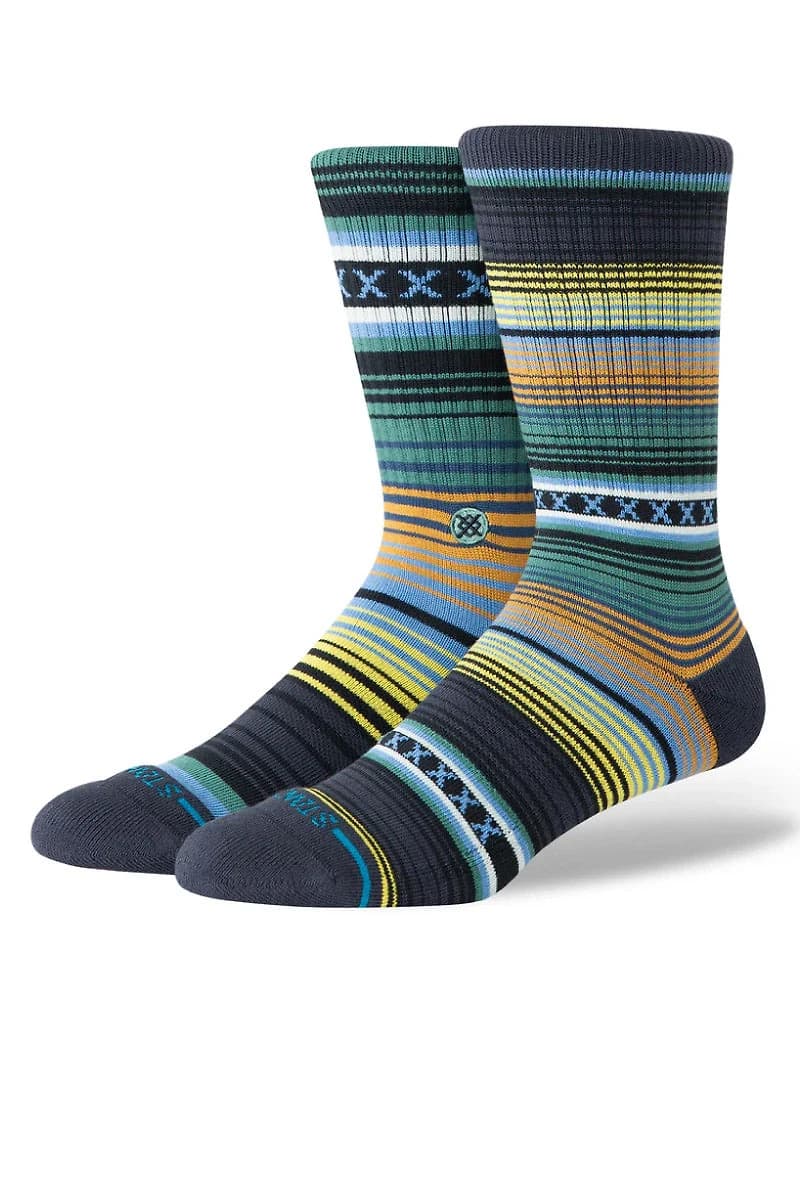 Curren Crew Sock - Deep Teal