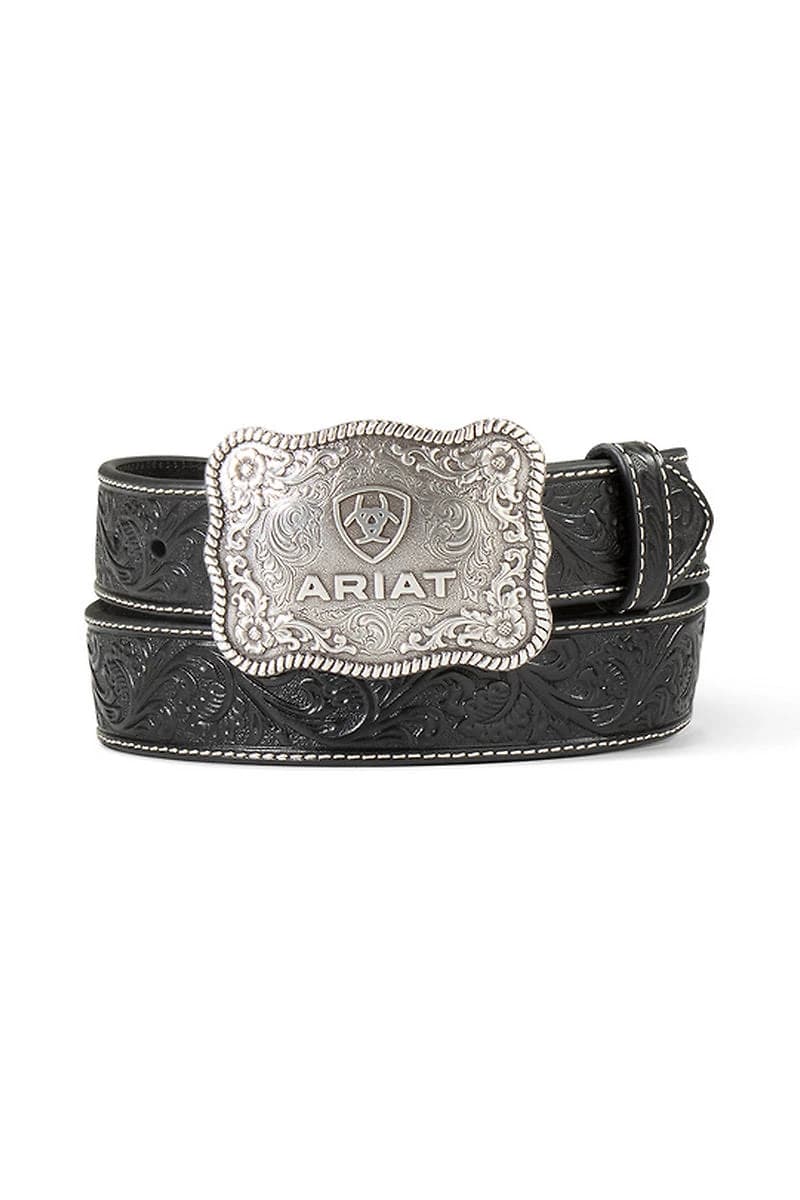 Embossed Buckle Belt