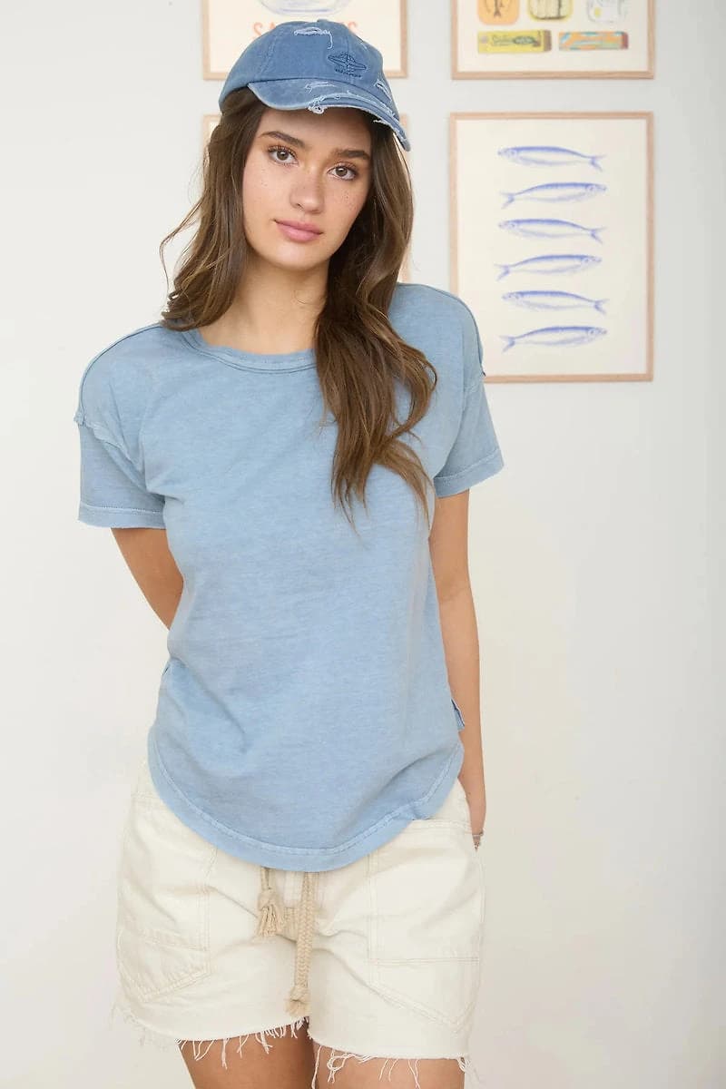 Exposed Seam Tee