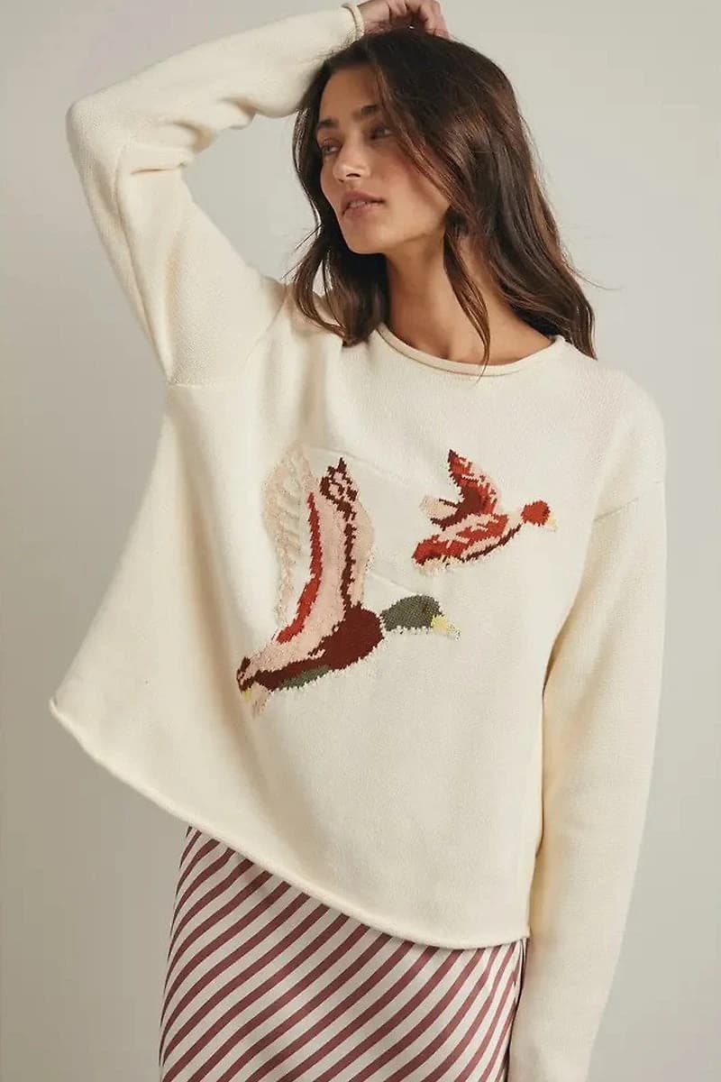 Flying Ducks Sweater