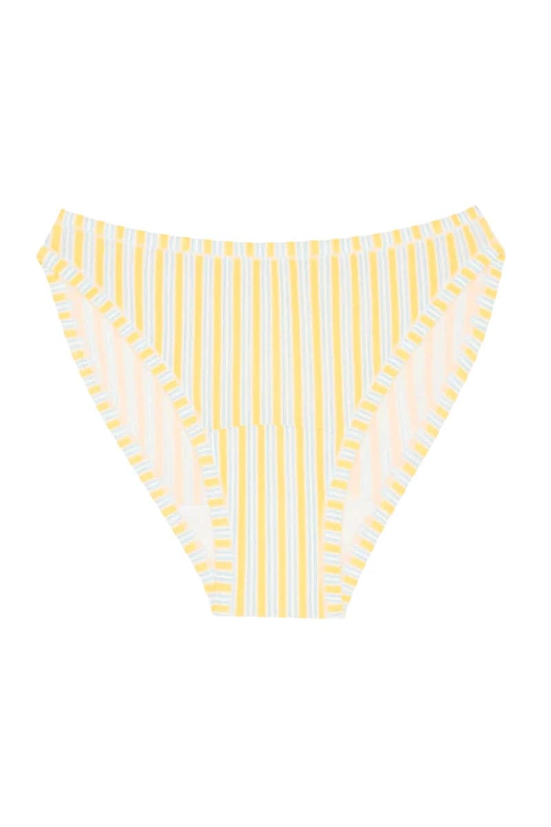 High Rise Bikini - Riviera Stripe