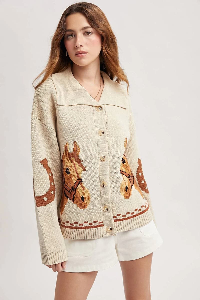 Horse Cardigan