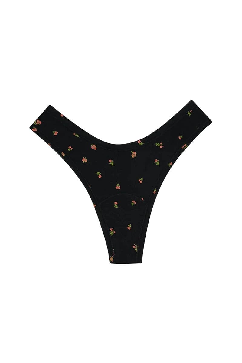 Dipped Thong - Midnight Rose