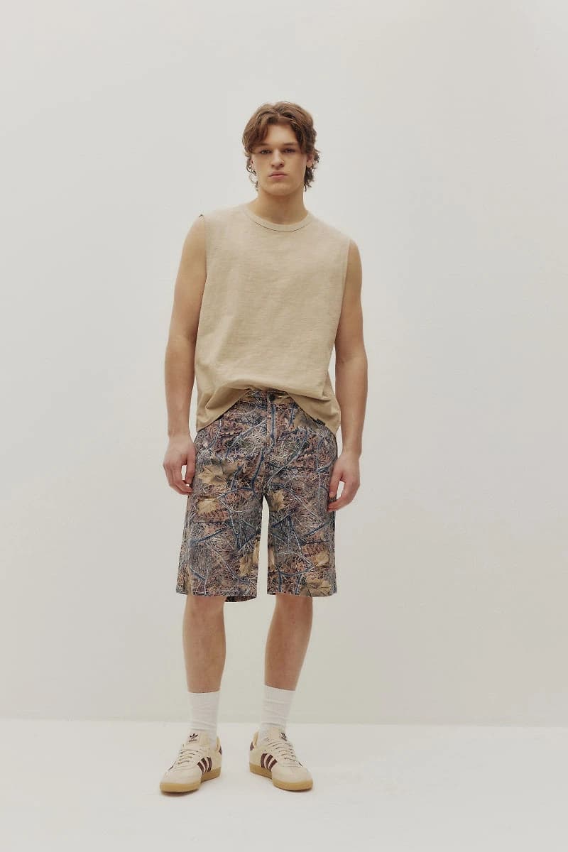 Hunting Camo Denim Shorts