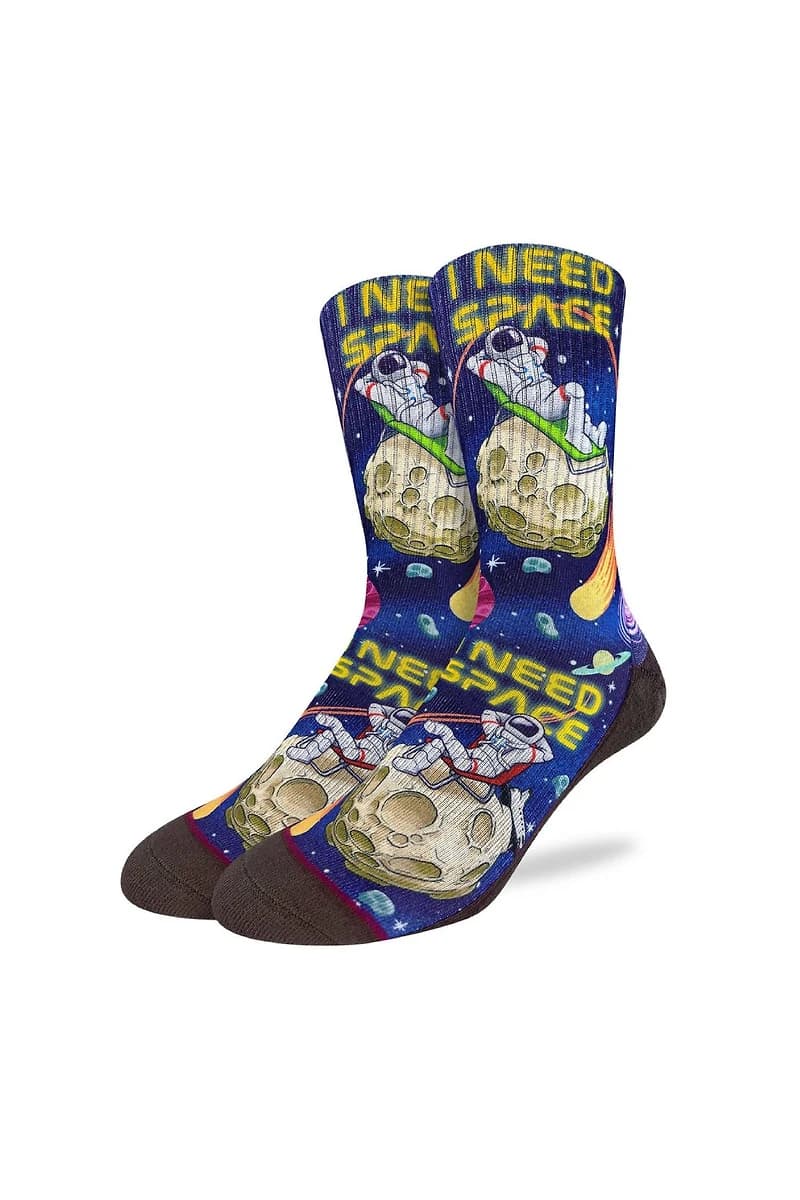 I Need Space Socks