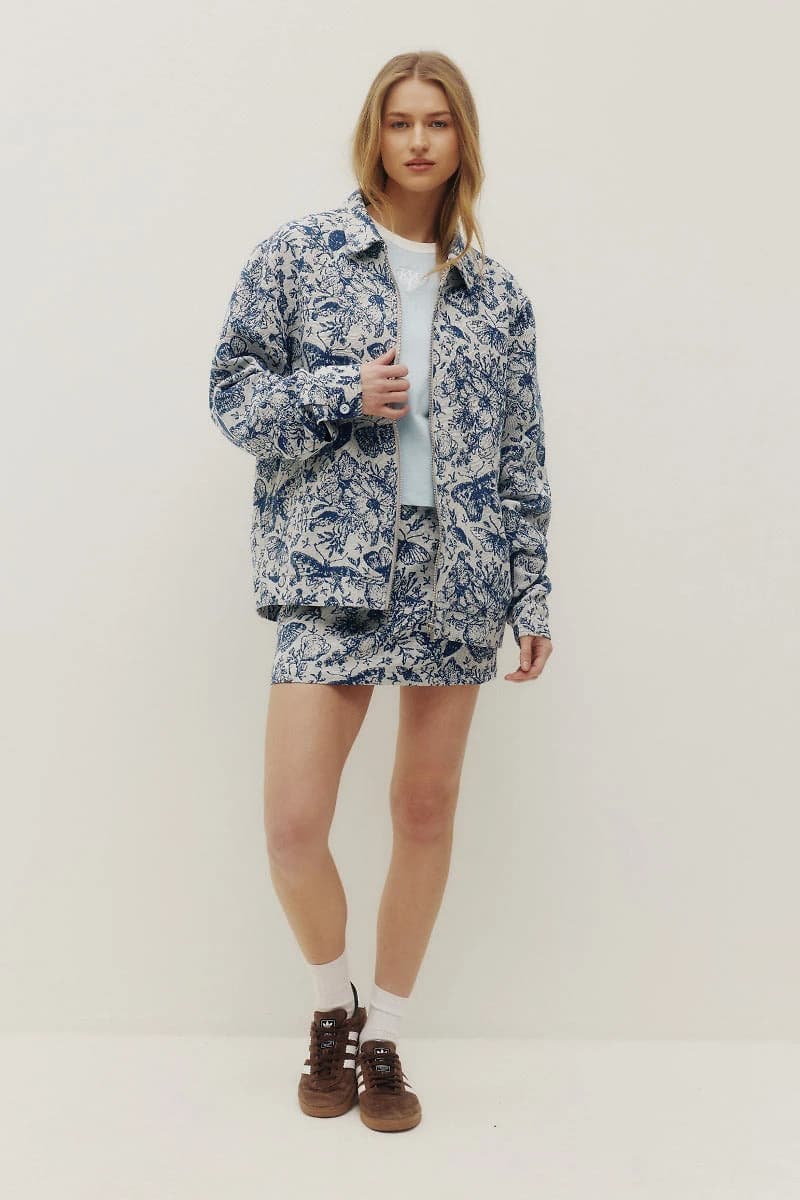 Unisex Jacquard Jacket