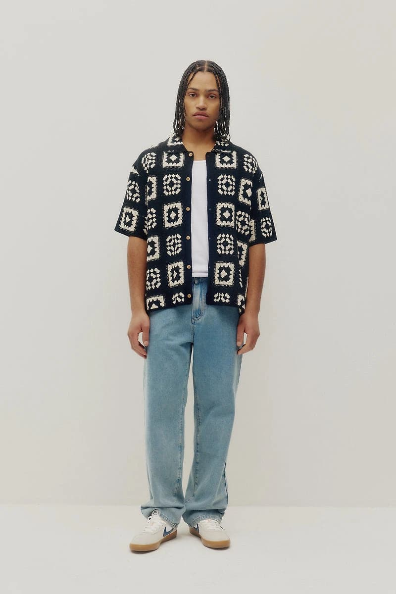 Knitted Quilt Shirt