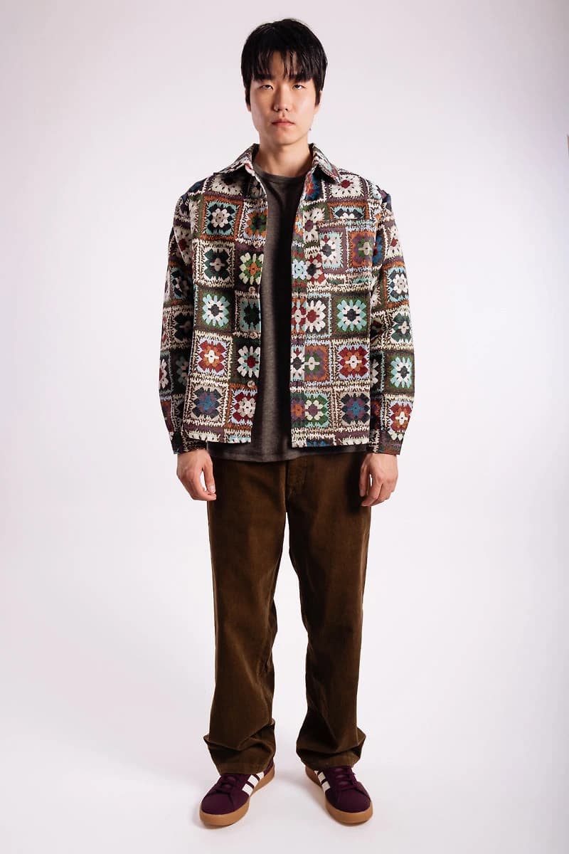 Unisex Crochet Tapestry Jacket