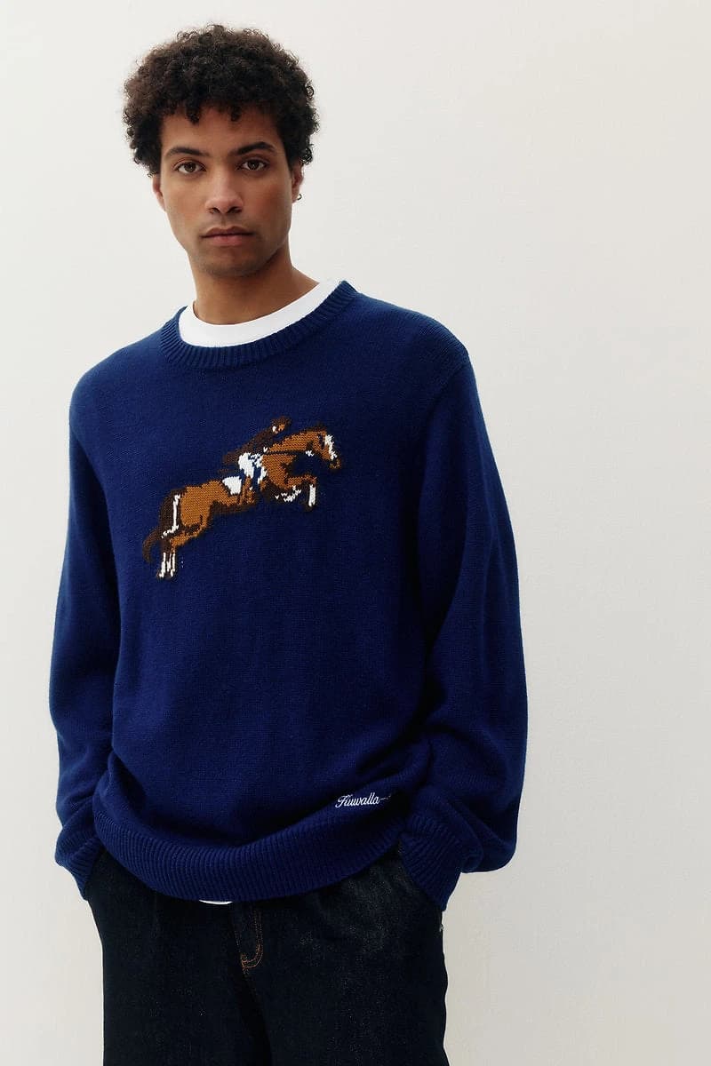 Equestrian Knit Crew