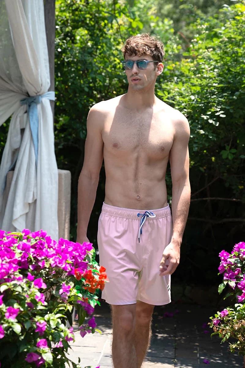 Lavana Pink Swim Shorts