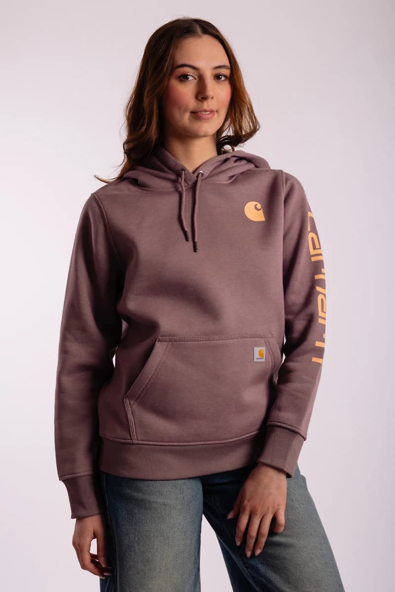 Iconic Logo Sleeve Hoodie
