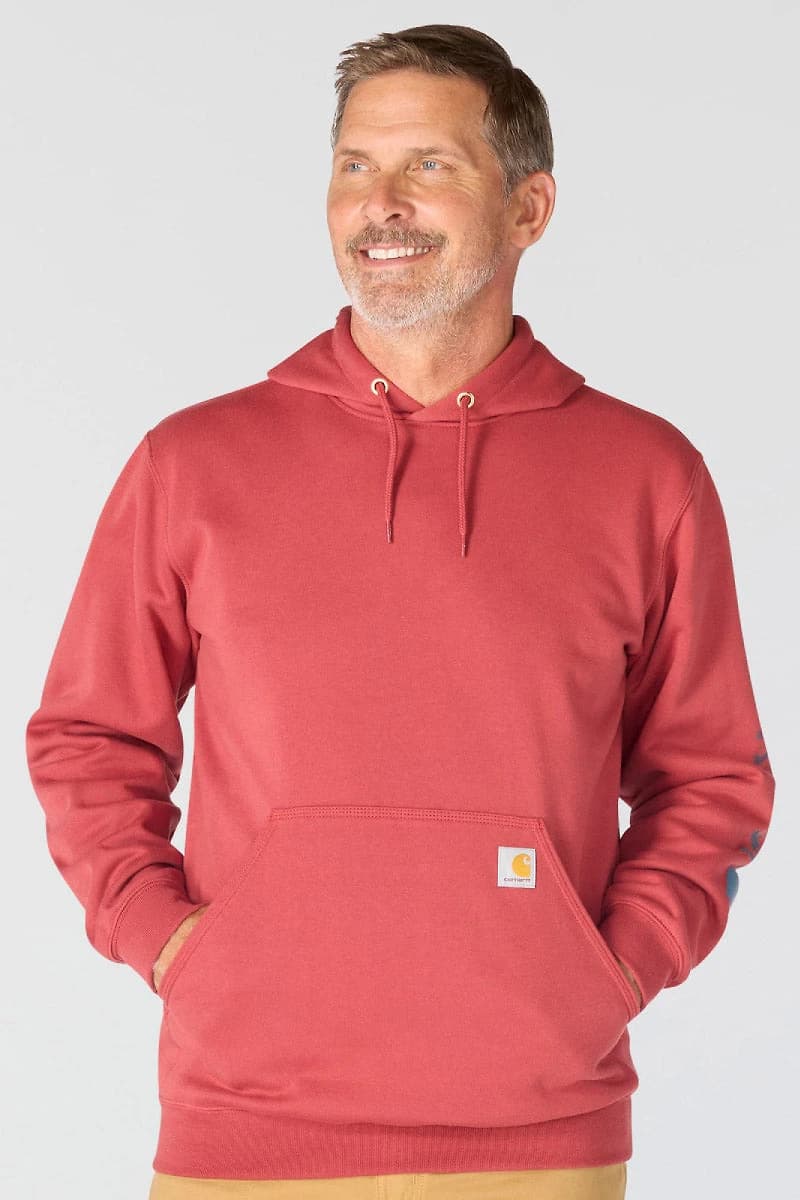 Logo Sleeve Hoodie
