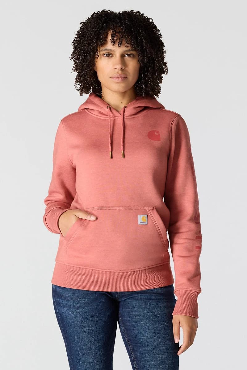 Iconic Logo Sleeve Hoodie