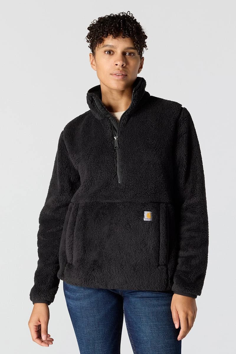 Loose Fit Fleece Pullover