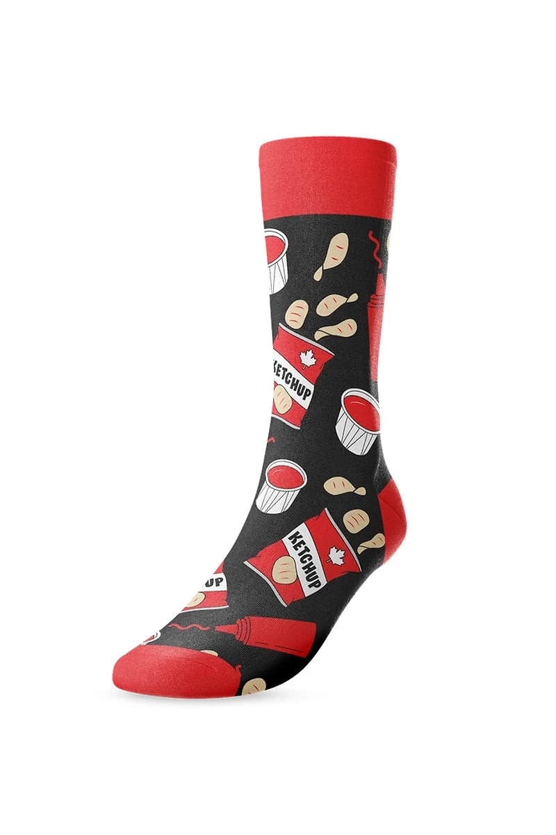 Ketchup Chip Socks