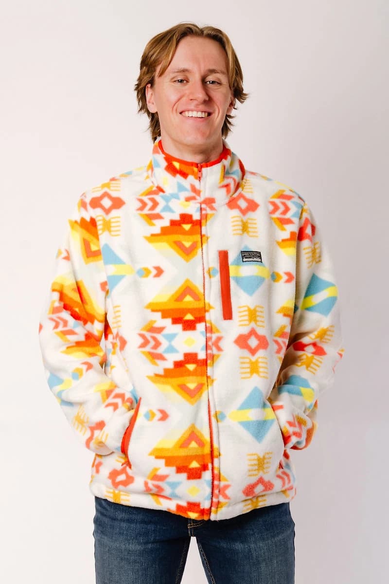 Navajo Zip Up Polar Fleece