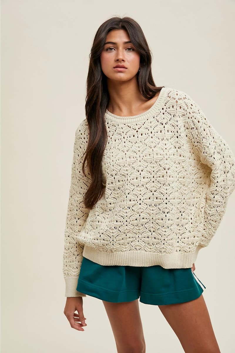 Oversize Crew Sweater
