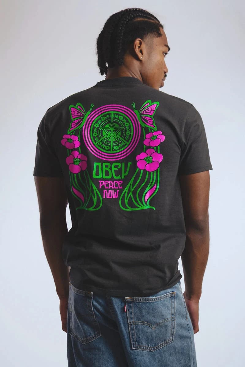 Peace Now Butterflies Tee