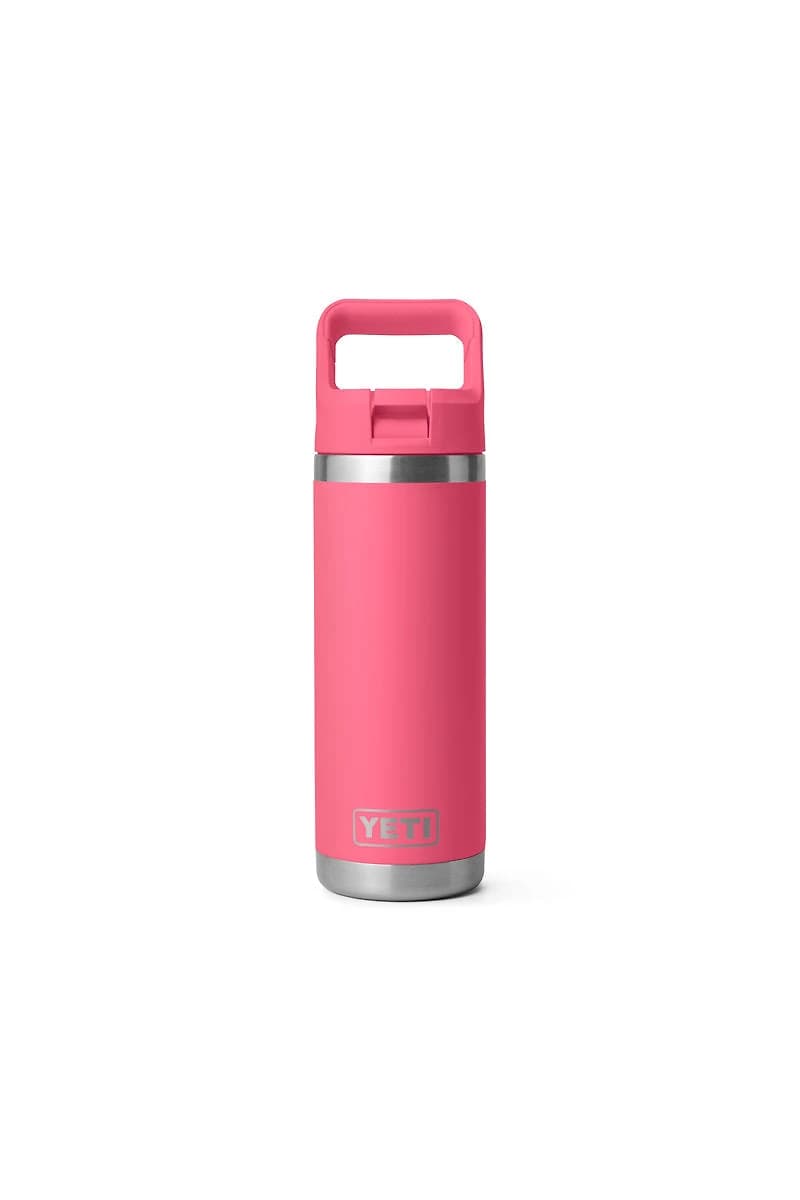 Rambler 18 oz Straw Bottle - Tropical Pink