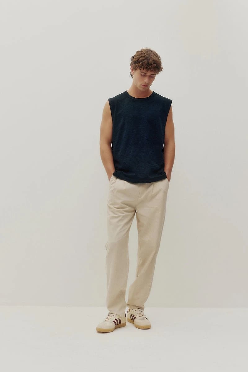 Slub Muscle Tank