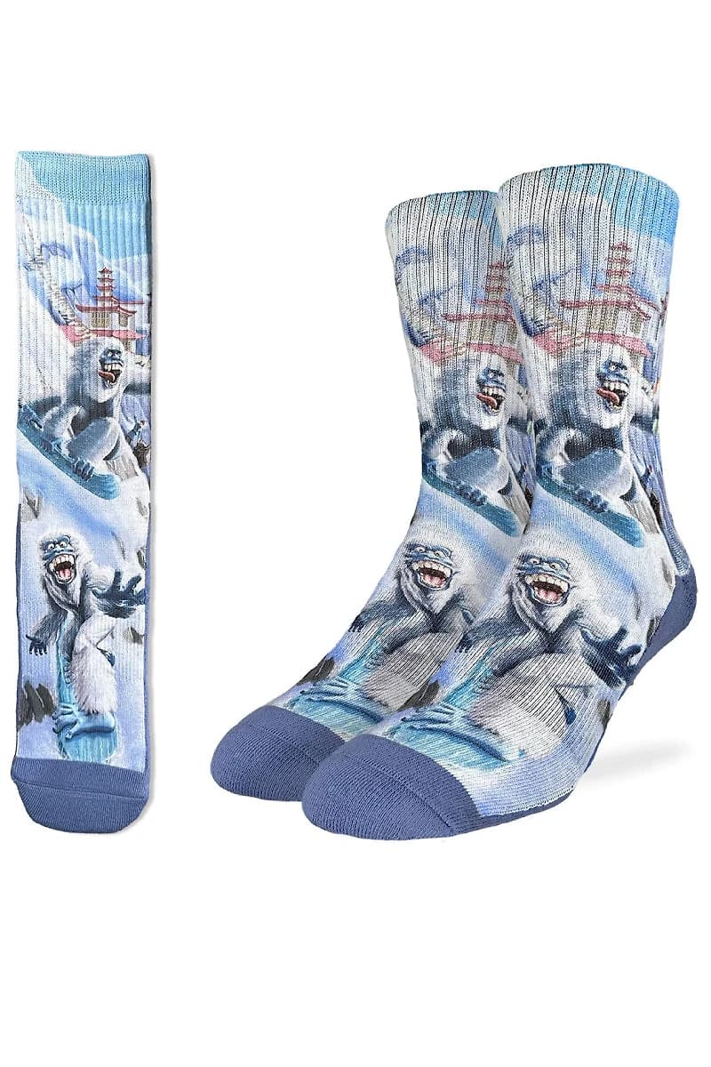 Snowboarding Yeti Socks