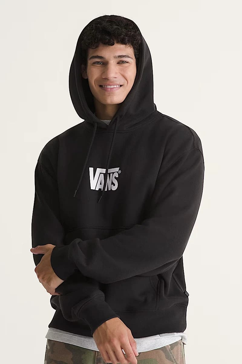 Stretch Logo Pullover Hoodie