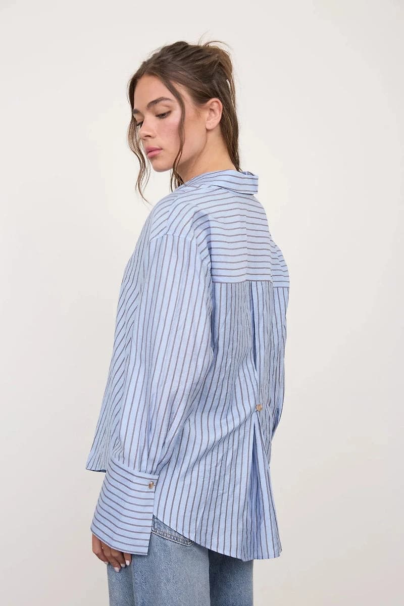 Striped Button Up Shirt