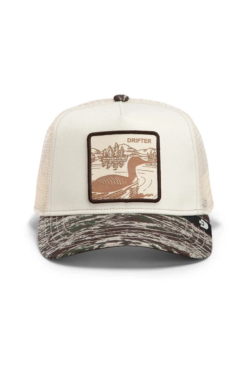 Unisex Camo Engraved Duck Trucker Hat