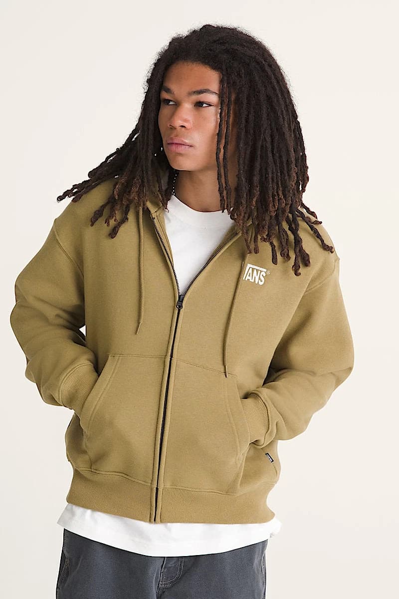Stretch Logo Full Zip Hoodie