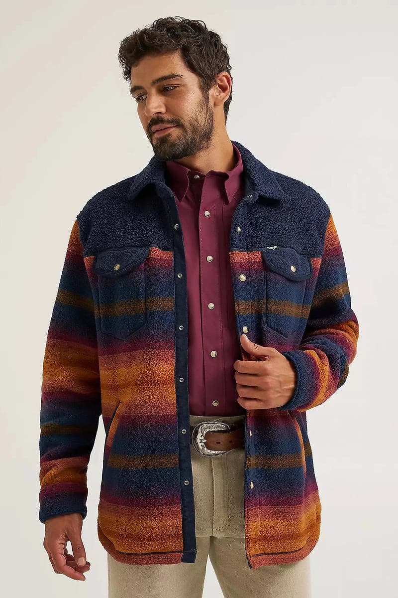Fleece Shirt Jacket