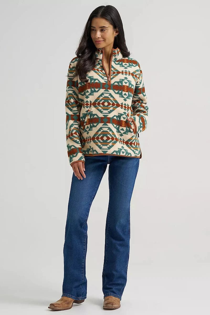 Sherpa Zip Pullover
