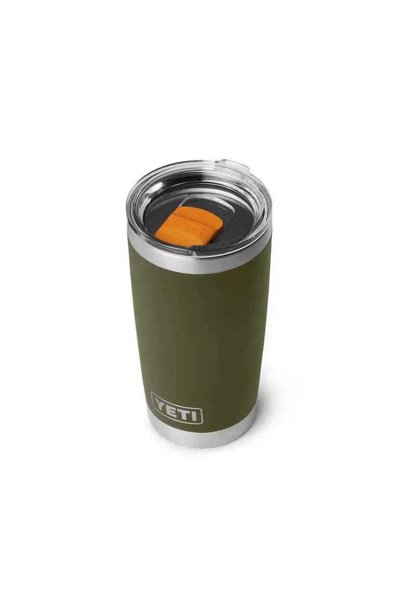 Rambler 20 oz Tumbler - Olive/King Crab Orange