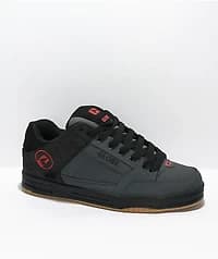 Globe Tilt Black, Grey & Red Skate Shoes